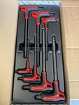 Facom 7PC Metric Hex Allen Key Set T-handle 3MM-10MM W/ Tray Module New. Fixed Price $109.97.