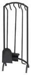 Panacea 15959 4 Pc Arch Top Black Fireplace Tool Set. Fixed Price $36.90.