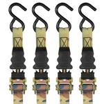 Rps Outdoors EP-2069 Camouflage 1" X 8' Ratchet Tie Down Straps 1500 Lb Break.... Fixed Price $24.89.