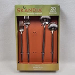 Skandia Hampton Forge Zephyr Mirror Set Flatware Extra Spoons Forks - No Knives!. Fixed Price $39.99.