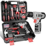 Tool Set Kit With 8V Cordless Drill, Box Hand. Fixed Price $67.64.