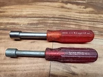 Two Xcelite HS18 HS16 Six Point Nut Drivers - Usa. Fixed Price $14.99.