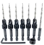 Ftg Usa Tapered Countersink Drill Bit Set Pc #6 (9/64") Sam.... Fixed Price $46.08.