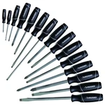 Screwdriver Set 15 Piece Slotted Phillips Grip Handle Alloy Steel Tip. Fixed Price $59.86.