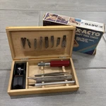Vtg X-acto Craft Tool Chest No. 5076 Made Usa Original Box Missing 1. Fixed Price $29.99.