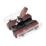 Intertool 53-PIECE Mini Ratchet Screwdriver And Bit Set VT08-3353. Fixed Price $26.99.