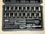 Stanley 41-PIECE 1/4" Drive Sae/metric Mechanics Tool Set With Case, #STMT74860. Fixed Price $24.00.