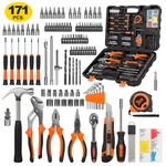 Cshidworld 171-PIECE Socket Wrench Tool Set 1/4IN Ratchet Case. Fixed Price $62.99.