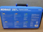 Kobalt 297 Pc Mechanic's Tool Set # 5706496 New Quick Sale. Fixed Price $198.99.