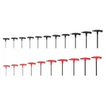 Tekton KTX90302 Flat End Hex T-handle Key Set, 21-PIECE. Fixed Price $109.00.