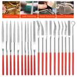 20-PIECE Mini Diamond Needle Set 3X140MM Small Metal Riffler Jewelers. Fixed Price $13.58.