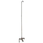 Barclay 4045-MC-PN Elephant Tub Filler With Diverter, Riser & Cross Handles. Fixed Price $828.80.