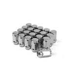 20 Pcs Chrome Bulge Acorn Wheel Lug Nuts 14X1.5 Closed End 1.38" Tall 3/4" Hex. Fixed Price $19.95.