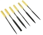 6PC Needle File Set With Wooden Handle, Coarse Cut. Fixed Price $11.08.