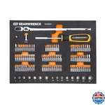 Gearwrench 105 Piece 1/4 Drive Slim Head Mechanics Tool Set In Foam Storage Tra. Fixed Price $121.09.