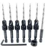 Tapered Countersink Drill Bit Set Pc #6 (9/64") Same Size, .... Fixed Price $49.11.