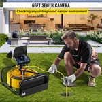 Vevor Sewer Camera, 65.6FT 4.3" Screen, Pipeline Inspection W/dvr Functio. Fixed Price $290.76.