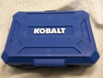 Kobalt 0573349 30- Piece Mechanic's Tools Set Sae & Metric 3/8" And 1/4". Fixed Price $45.00.