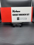 Ko-ken Z-eal 4285Z Socket Set Insertion Angle 12.7MM 1/2 Tool Black. Fixed Price $343.00.