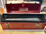 Indestro 7809 Painted Metal Socket Set Empty Tool Box Vintage 20. Fixed Price $42.50.