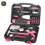 Apollo 135-PIECE Home Tool Kit Pink. Fixed Price $65.99.