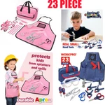 Workpro 23PC Child Hand Tool Kits With Storage Bag Blue /pink For Boys/girl New. Fixed Price $9.99.