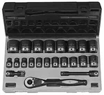 Grey Pneumatic 82222 1/2" Drive 12 Point Piece Fractional Duo Socket Set New. Fixed Price $227.03.