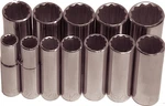 12PC. 1/2"DR. 12PT Deep Sae Sockets T&e Tools 94512. Fixed Price $77.71.