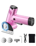 Cordless Electric Scissors 4V Rechargeable Box Cutter W/ 3 Blades Led Pink New. Fixed Price $28.00.