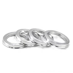 Dcvamous Alloy Aluminum Hub Centric Rings To 64.1MM 74.1MM, Silver. Fixed Price $17.57.