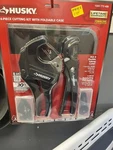 Husky 4-PIECE Pvc Cutting Kit With Foldable Pouch And Replacement Blades 90279. Fixed Price $16.00.