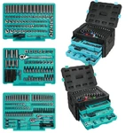497-PIECES Mechanics Tool Set 3 Drawer Professional Kit Heavy Duty Case Box. Fixed Price $210.99.