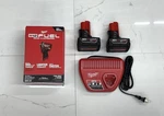 New Milwaukee Tool 2563-20 M12 Fuel Stubby 1/2" Impact Wrench Kit (2)3.0AH. Fixed Price $309.95.