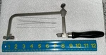 New Adjustable Frame Hand Saw Fret Jewelers Coping With 5 Blades. Fixed Price $15.00.