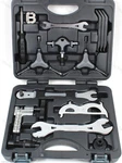 Super 17-PIECE Bicycle Tool Kit Set With Carrying Case For Home Mechanic. Fixed Price $24.95.