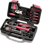 Cartman Pink 39 Piece Tool Set General Household Hand Kit. Fixed Price $20.95.
