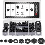 Installgear 180PC Assorted Rubber Grommet Kit - Sizes (1/4", 5/16", 3/8", 7.... Fixed Price $16.97.