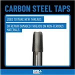 3/8" Carbon Steel Npt Pipe Tap And Drill Bit Set. Fixed Price $22.99.