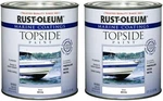 Rust-oleum 206999 Marine Topside Paint 1-QUART Gloss Matte Various Colors Enamel. Fixed Price $133.40.