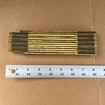 Vintage Stanley 35-106 Folding Ruler Zig Zag 72 Ft Usa. Fixed Price $12.00.