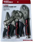 New Hyper Tough 4 Piece Locking Pliers Set . Tools. Fixed Price $34.99.