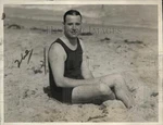 1926 Press Photo Lt. Osborne Wood Sojourning On The Sands Of Palm Beach, Fla.. Fixed Price $24.99.