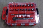 Craftsman Socket Set Sae Metric 1/4-INCH Drive 20-PIECE. Fixed Price $24.99.