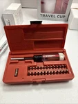 Hilti Piece Screwdriver Kit G302 3000271 1/4" Bit Missing Some. Fixed Price $25.30.