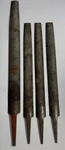 Lot Of 4 Simonds Nucut Mixed Hand Tool File Set, Heller Usa 12.25" & 9.75". Fixed Price $36.99.