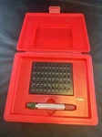 Starrett S4000-060 Pin Gage Set 0.011-0.060 Missing Pieces S/n 030154. Fixed Price $42.97.