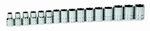 Williams 32943 16-PIECE 1/2-INCH Drive Metric Shallow Point Socket Set. Fixed Price $121.48.