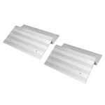 Cargosmart Model 3006, 12-INCH Aluminum Ramp Kit (2 Plates), Silver. Fixed Price $85.59.