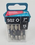 Makita Inch Power Bits Impact Xps #2 Square Steel 15 Pack New Sealed. Fixed Price $15.99.