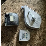 Strait-line Chalk Reel Set Of 3 Metal Silver Marking Tools For Construction. Fixed Price $10.00.